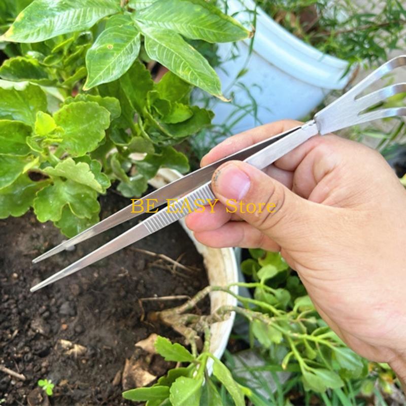 أدوات E28F مزدوجة الرأس لزراعة - مراجعة Bonsai Garden Tools وسعره
